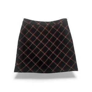 Ann Taylor LOFT Wool Blend Plaid Mini Skirt – Size 8